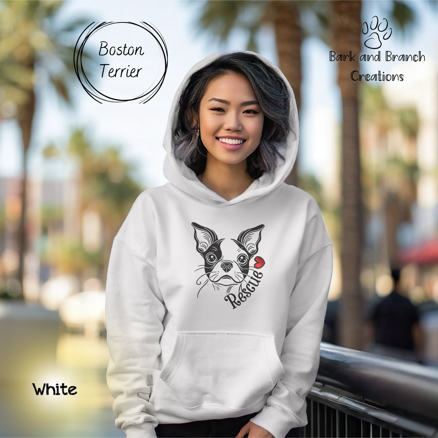 Rescue Dog Line Sketch Hooded Sweatshirt | Many Breed Choices | Perfect Soft Hoodie | Gift for Dog Lovers | Adopt Don’t Shop | Support Rescue Efforts