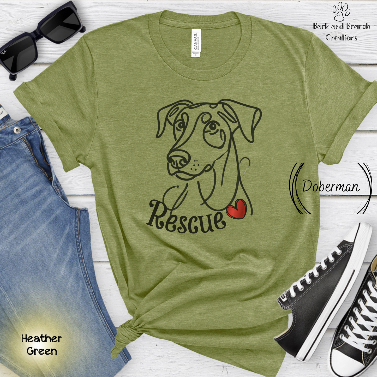 Rescue Dog Line Sketch T Shirt | Many Breed Choices | Perfect Soft T-Shirt Gift for Dog Lovers | Adopt Don’t Shop | Support Rescue Efforts