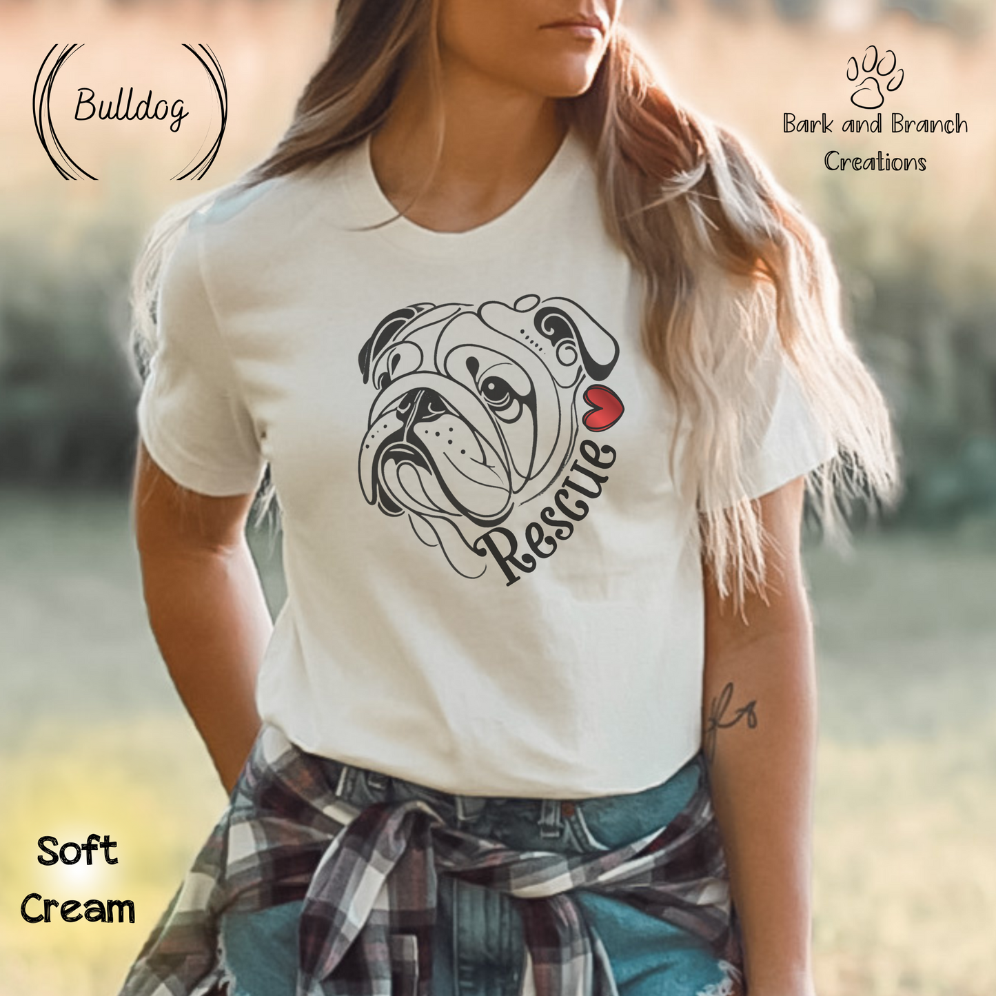 Rescue Dog Line Sketch T Shirt | Many Breed Choices | Perfect Soft T-Shirt Gift for Dog Lovers | Adopt Don’t Shop | Support Rescue Efforts