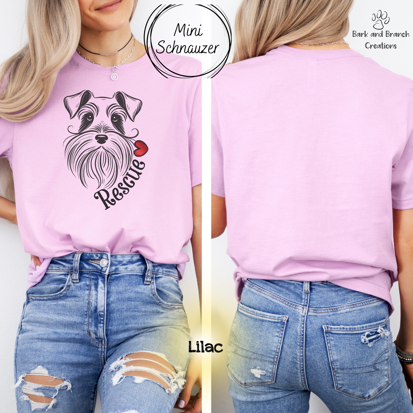 Rescue Dog Line Sketch T Shirt | Many Breed Choices | Perfect Soft T-Shirt Gift for Dog Lovers | Adopt Don’t Shop | Support Rescue Efforts