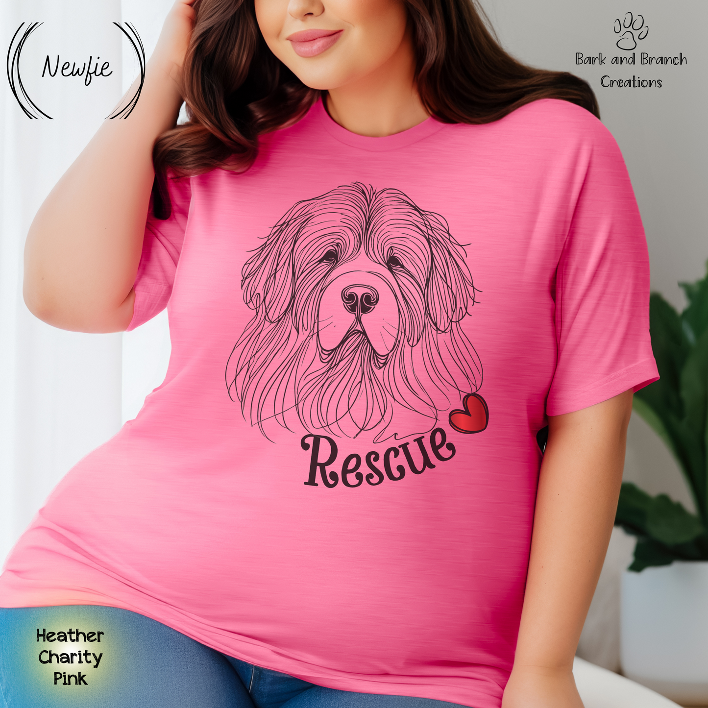 Rescue Dog Line Sketch T Shirt | Many Breed Choices | Perfect Soft T-Shirt Gift for Dog Lovers | Adopt Don’t Shop | Support Rescue Efforts