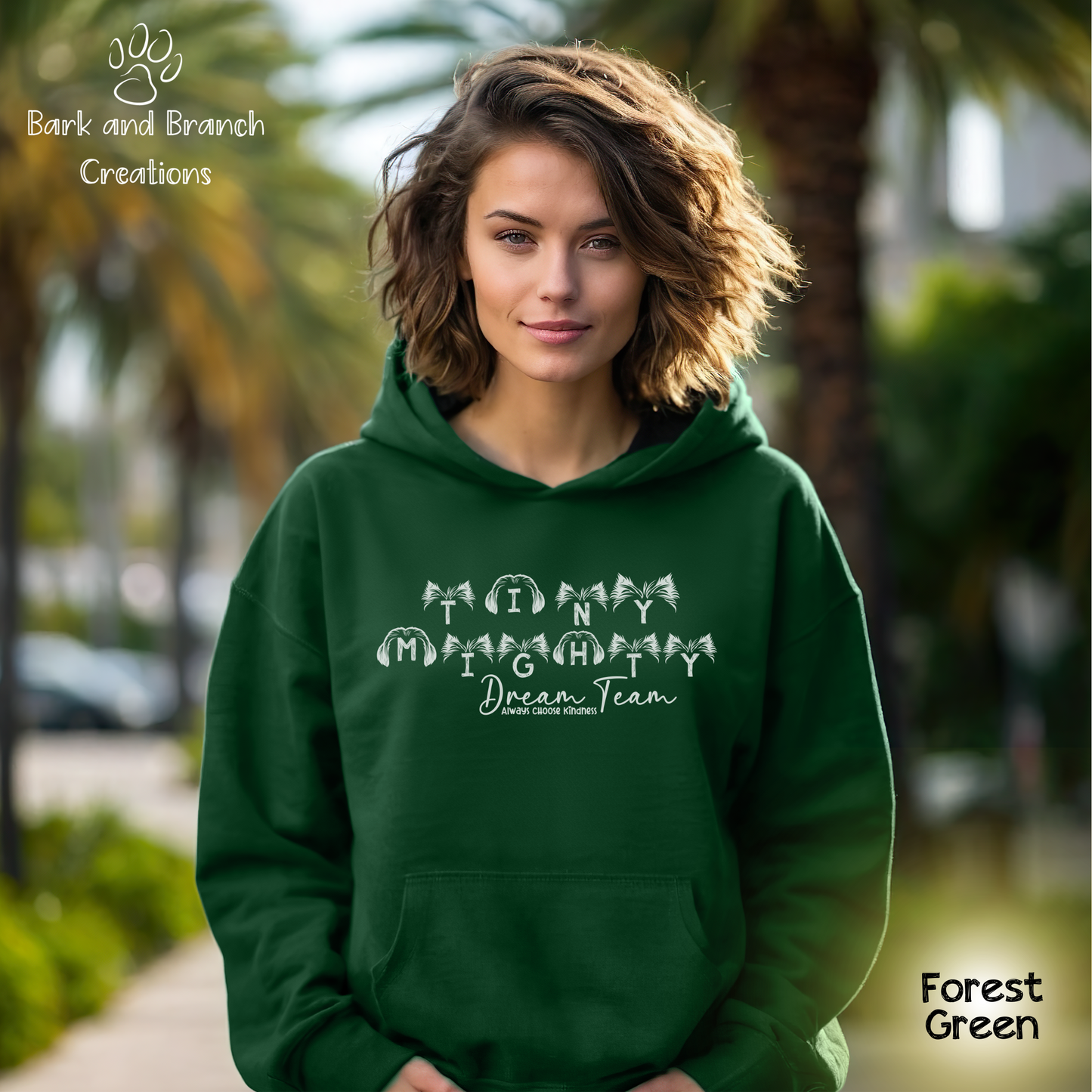 Tiny Mighty Dream Team Ears of Love Hoodie | Support Rescue Efforts | Dog Lover Goft