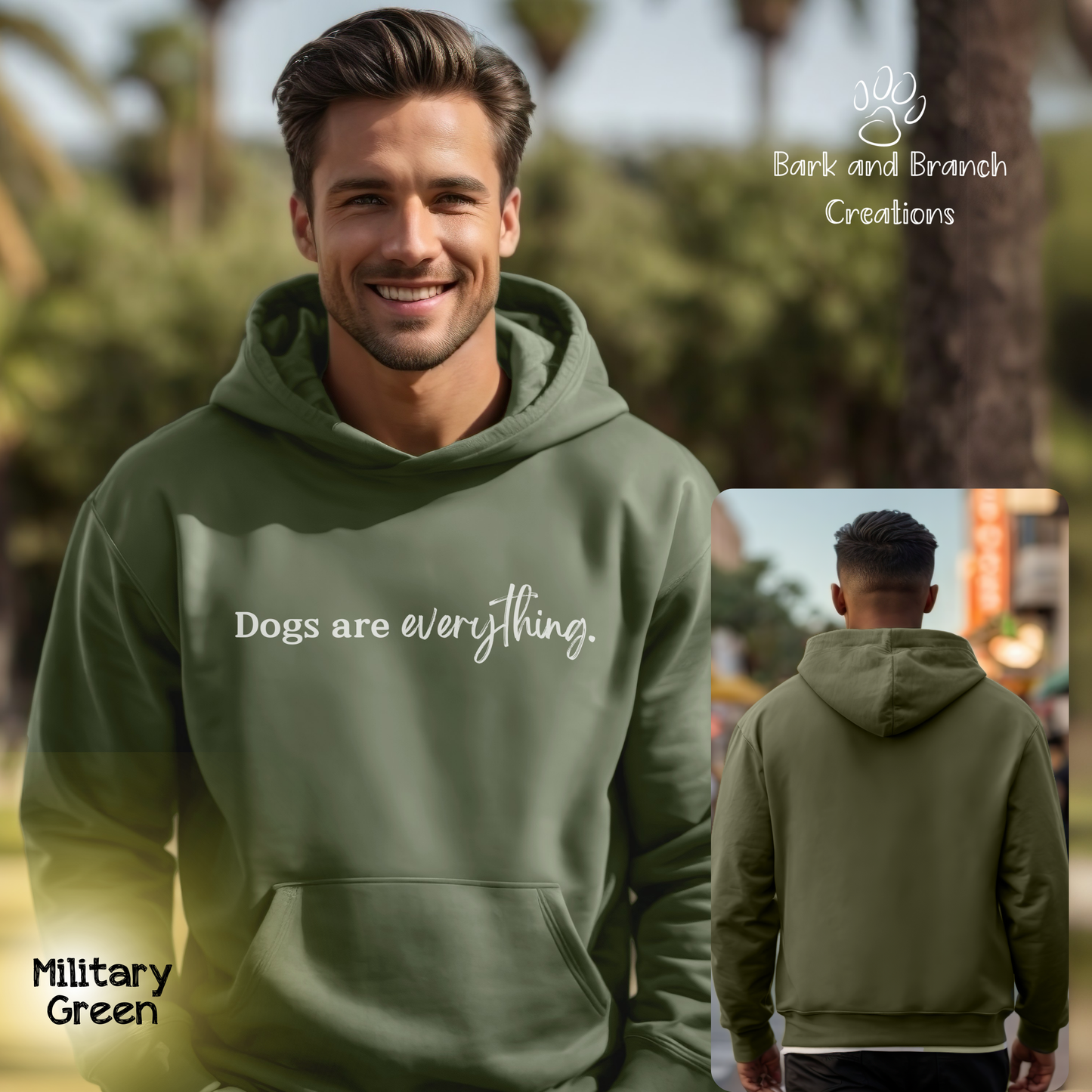 Dogs Are Everything Soft Hoodie | Dog Lover Gift | Dog Mom | Dog Dad | Original Good Boy | Hooded Sweatshirt