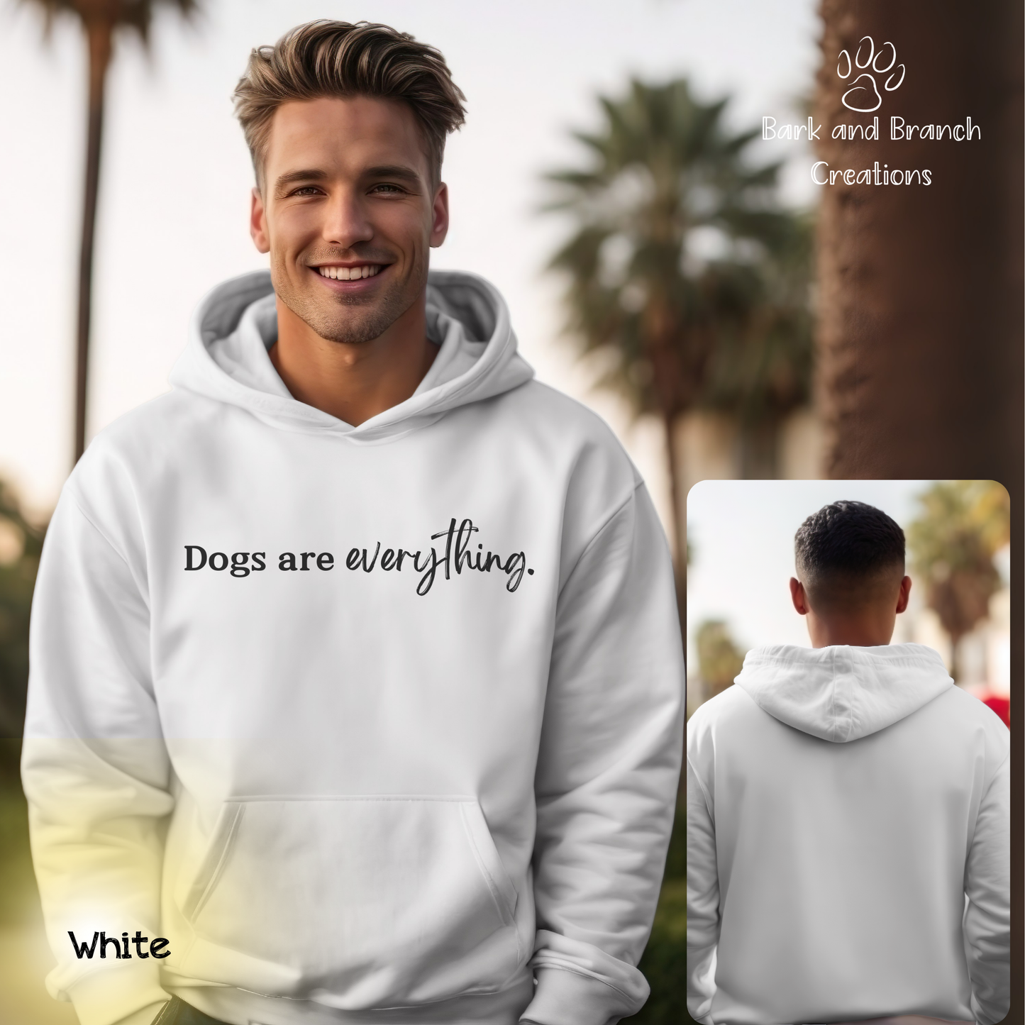 Dogs Are Everything Soft Hoodie | Dog Lover Gift | Dog Mom | Dog Dad | Original Good Boy | Hooded Sweatshirt