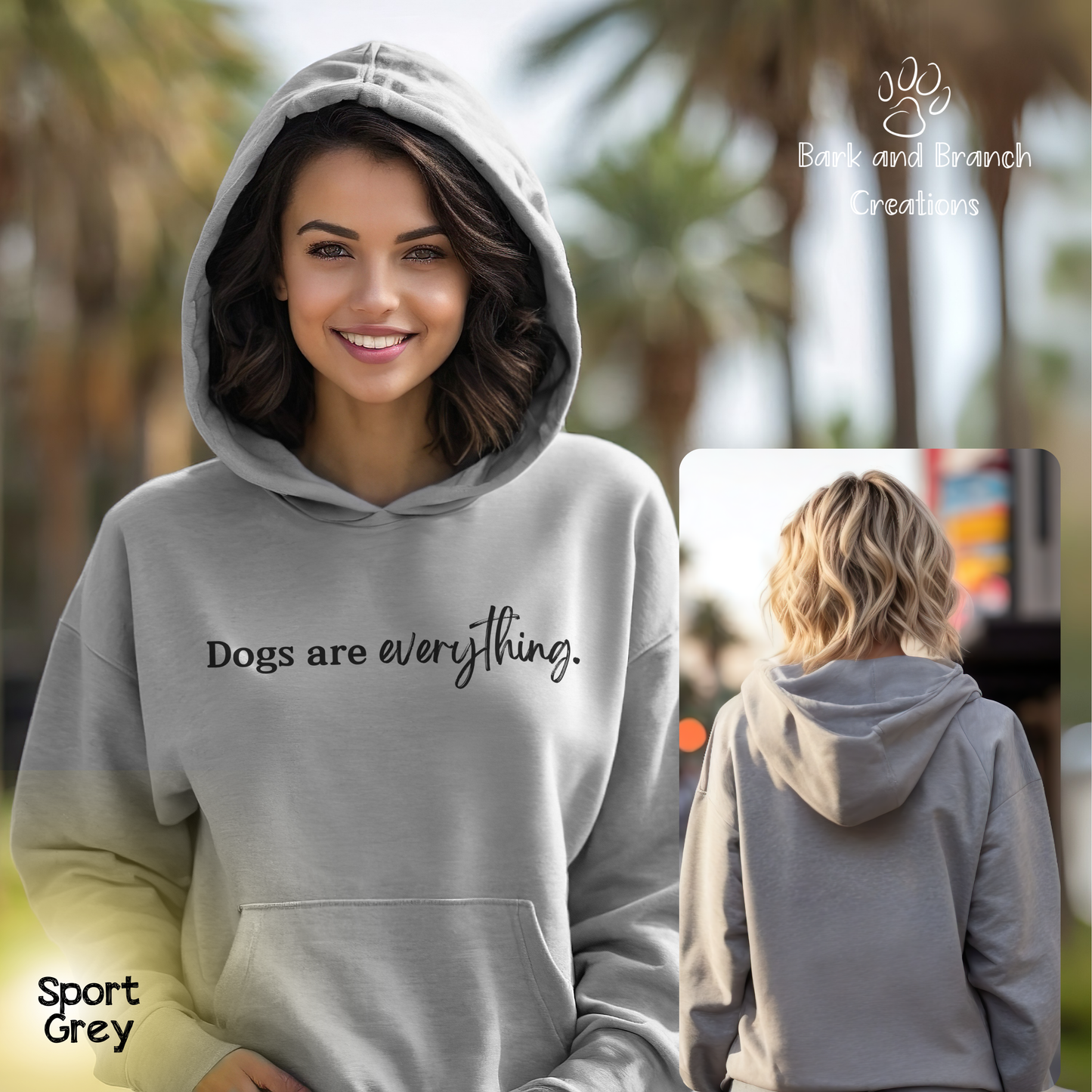 Dogs Are Everything Soft Hoodie | Dog Lover Gift | Dog Mom | Dog Dad | Original Good Boy | Hooded Sweatshirt