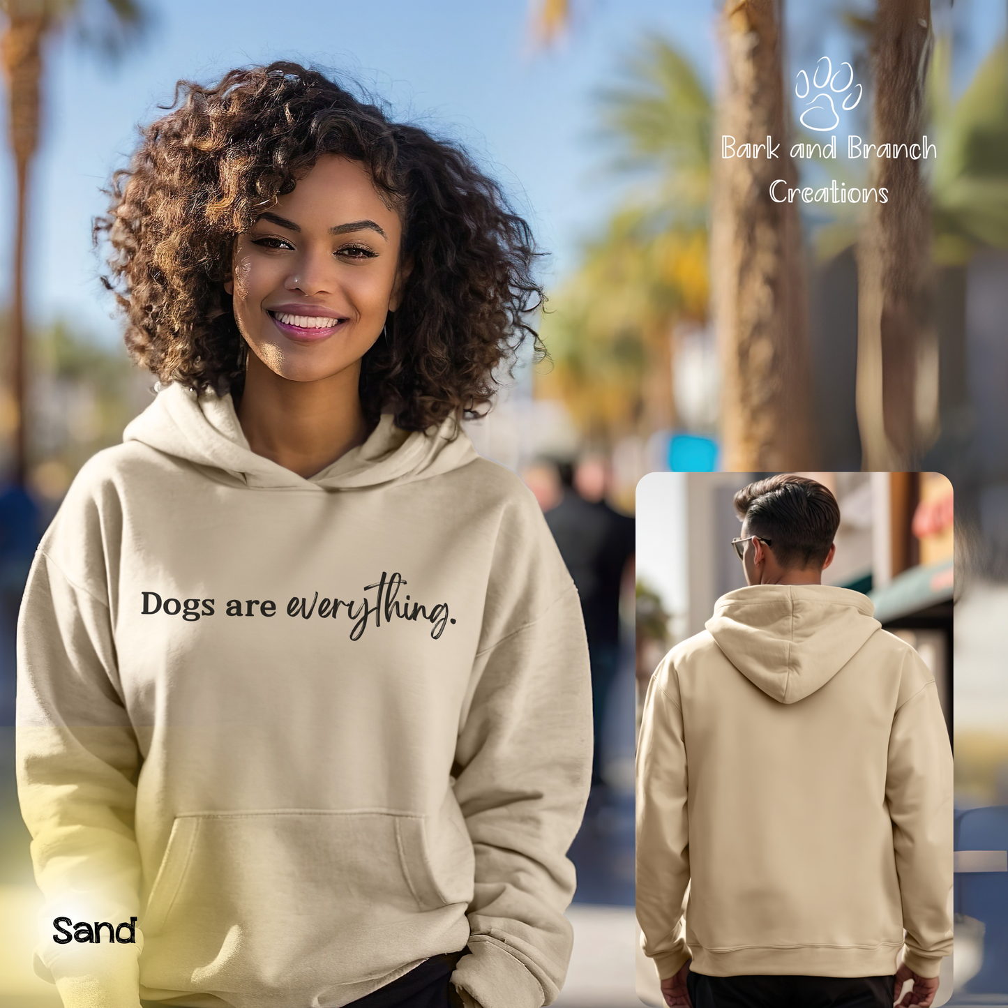 Dogs Are Everything Soft Hoodie | Dog Lover Gift | Dog Mom | Dog Dad | Original Good Boy | Hooded Sweatshirt