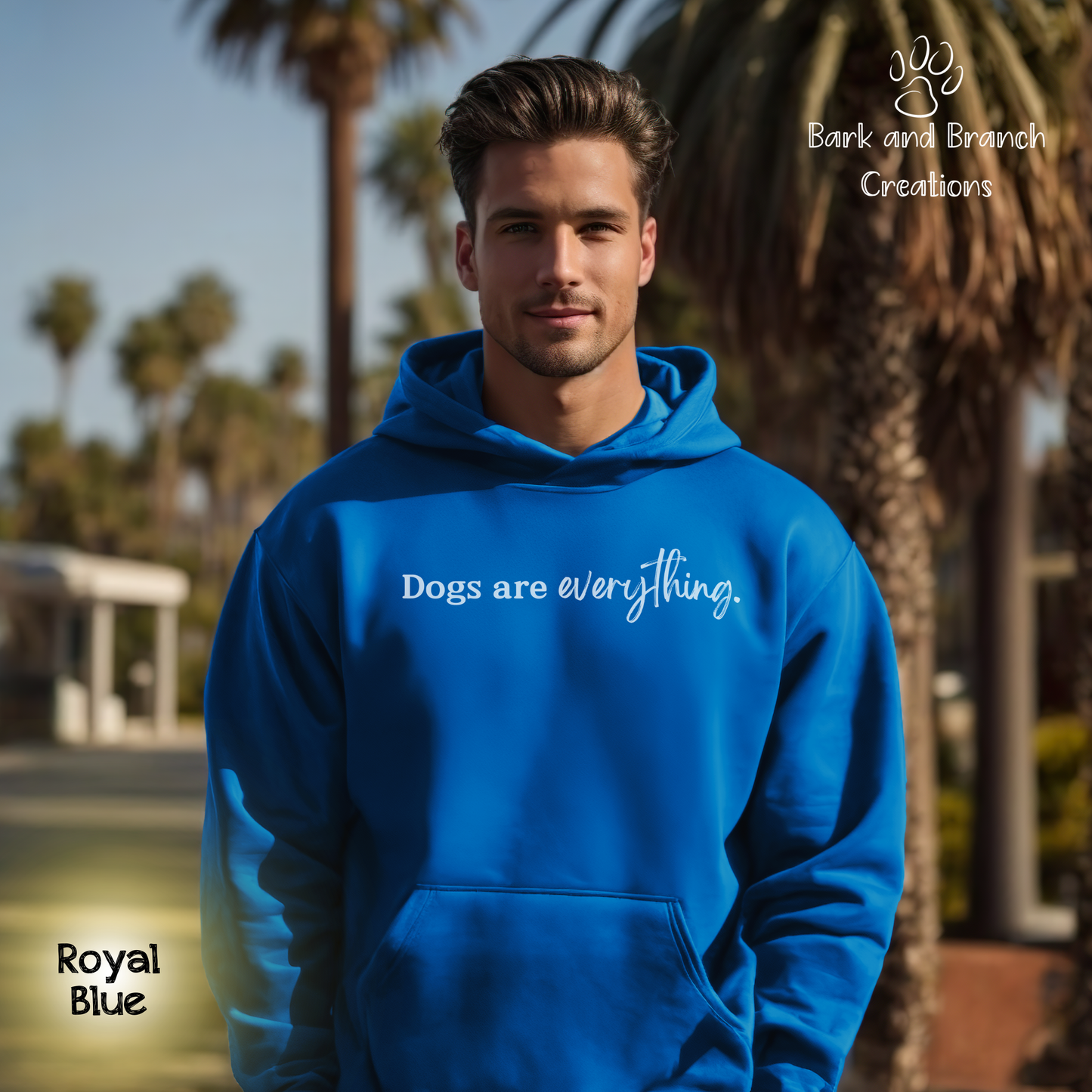 Dogs Are Everything Soft Hoodie | Dog Lover Gift | Dog Mom | Dog Dad | Original Good Boy | Hooded Sweatshirt