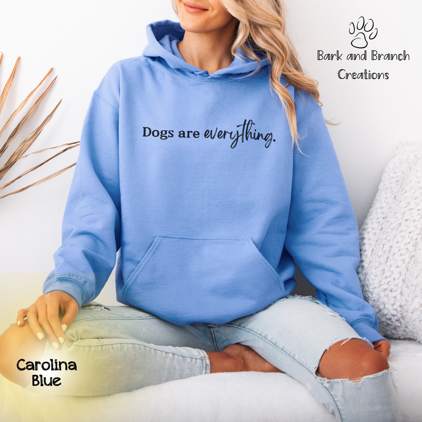 Dogs Are Everything Soft Hoodie | Dog Lover Gift | Dog Mom | Dog Dad | Original Good Boy | Hooded Sweatshirt